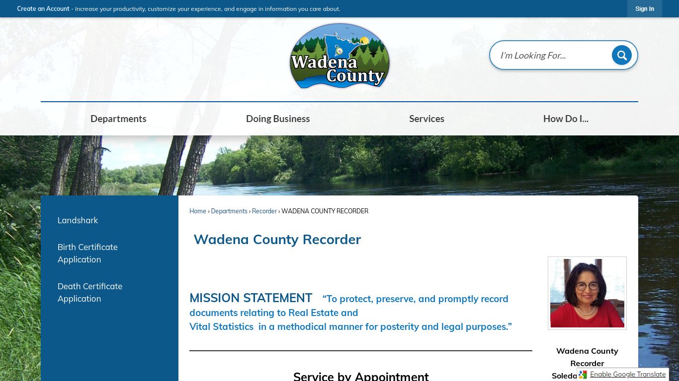 Wadena County Recorder | Wadena County, MN - Official Website