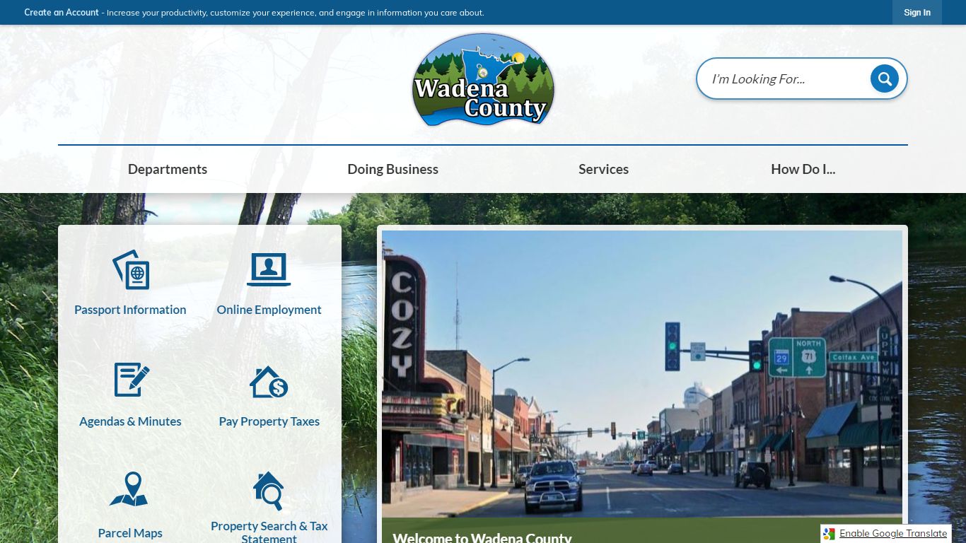 Wadena County, MN - Official Website | Official Website